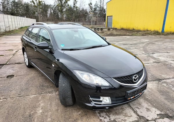 Mazda 6 cena 19800 przebieg: 153000, rok produkcji 2009 z Piła małe 211